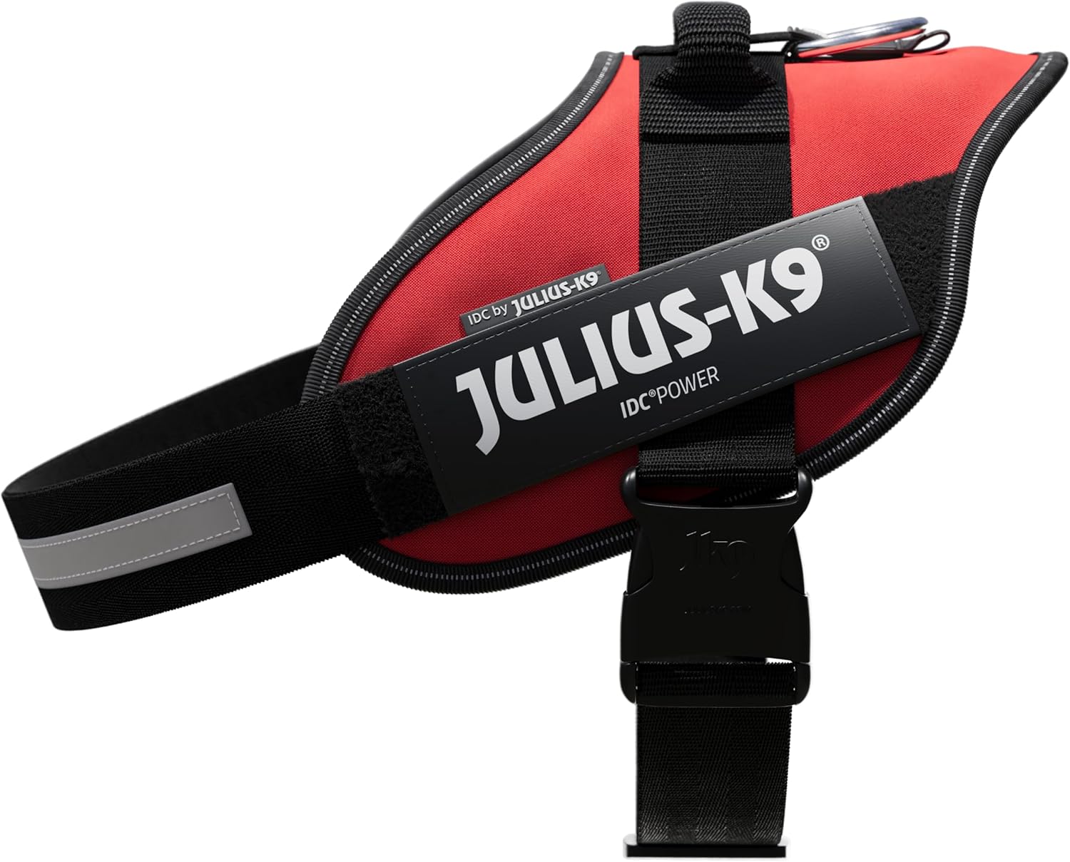 Detalle de Julius-K9 IDC Power XL/2 Rosso: pettorina robusta, versatile e rifrangente