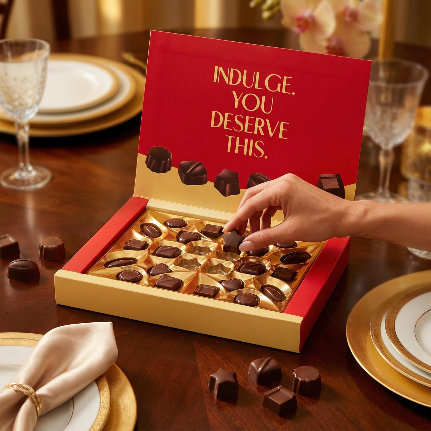 Detalle de Tammze Chocolate Gift Box, 24 Pieces