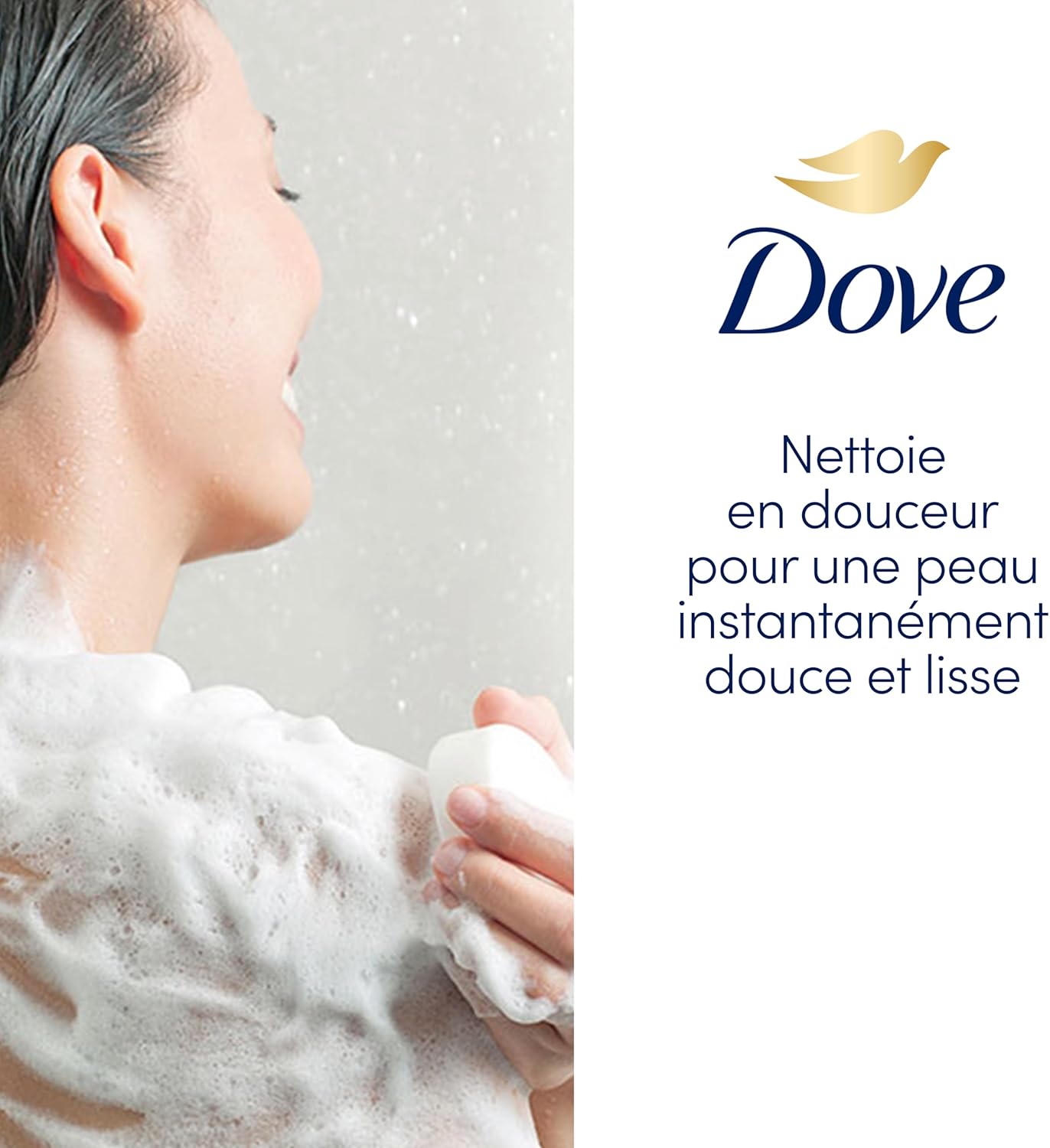 Thumbnail 3 de Dove Gel Douche Essentiel Hydratant (lot promo 2×450 ml) — nettoie en douceur et laisse la peau souple
