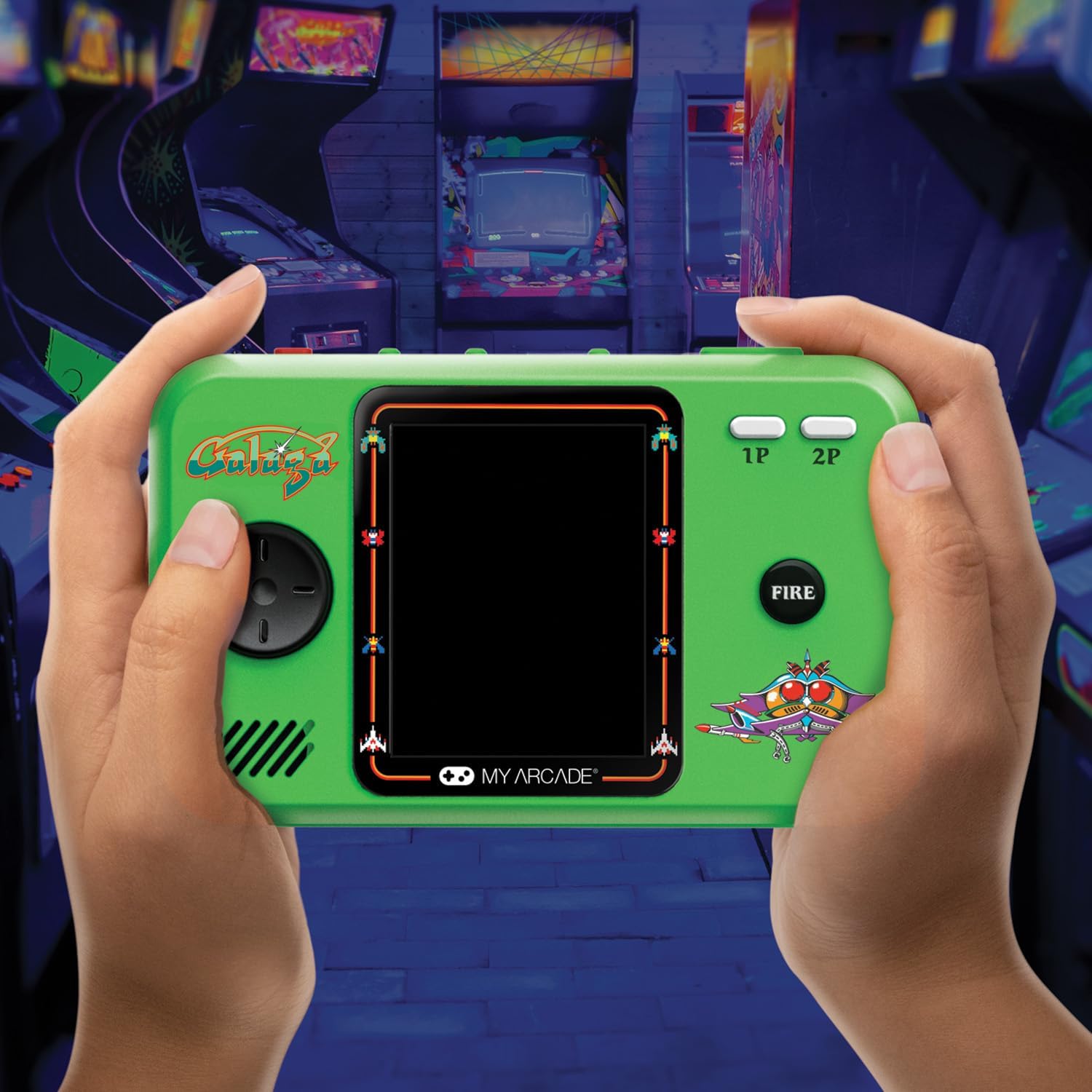 Detalle 1 de MY ARCADE Pocket Player PRO – konsola kieszonkowa Galaga i Galaxian, ekran 2,7 cala