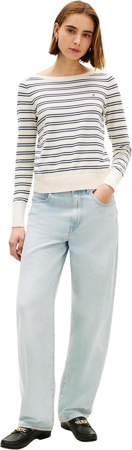Thumbnail 4 de Tommy Hilfiger Pull femme en maille — chic intemporel et confort soigné