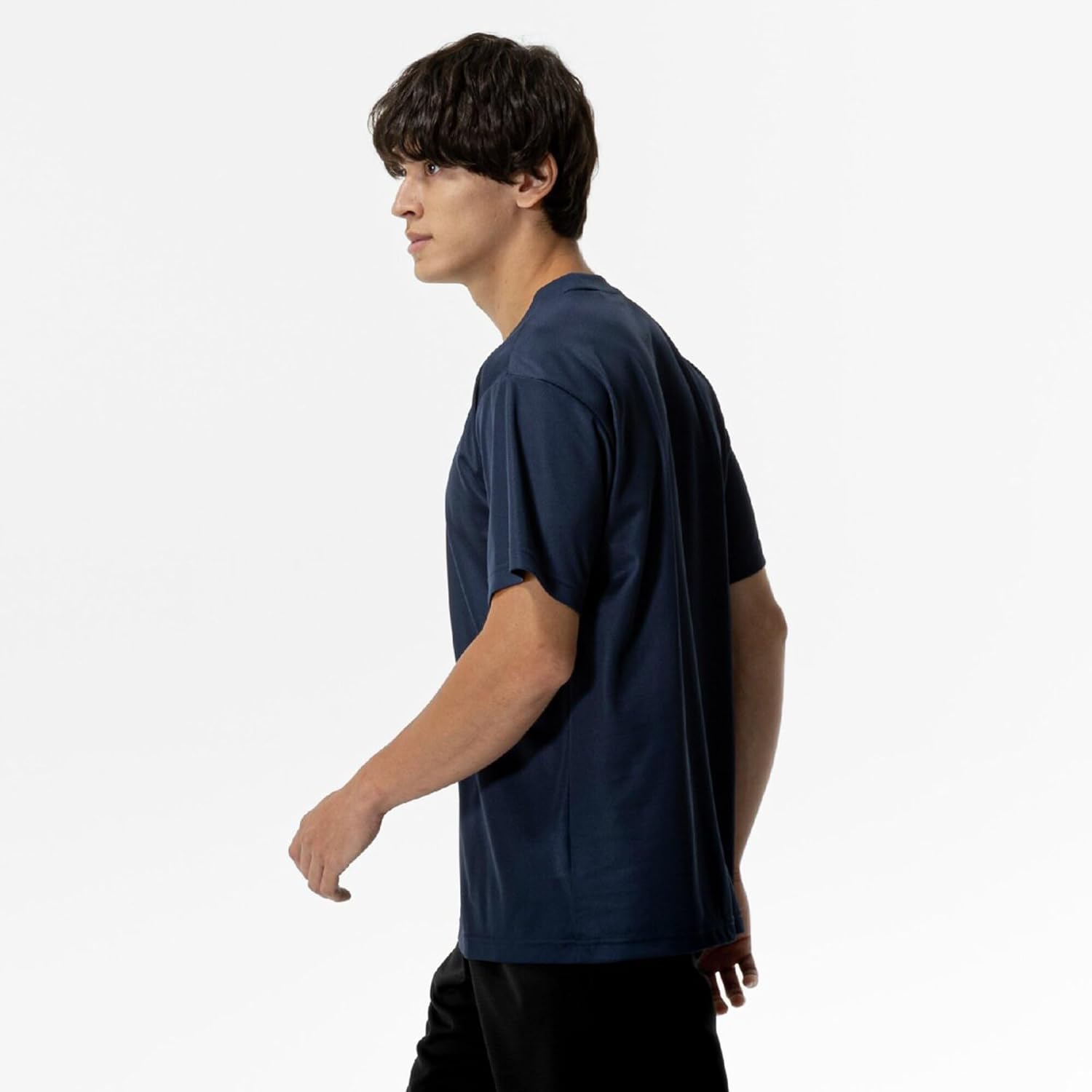Detalle 2 de ミズノ ナビドライ 半袖UネックトレーニングTシャツ 吸汗速乾・UPF15・ユニセックス