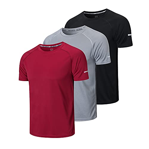 Detalle de HUAKANG 3 pièces t-shirt sport homme