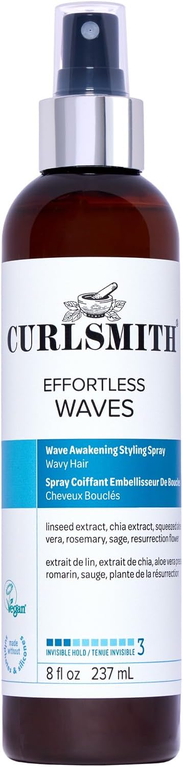 Detalle de CURLSMITH Effortless Waves Styling Spray voor golvend en krullend haar, 237 ml