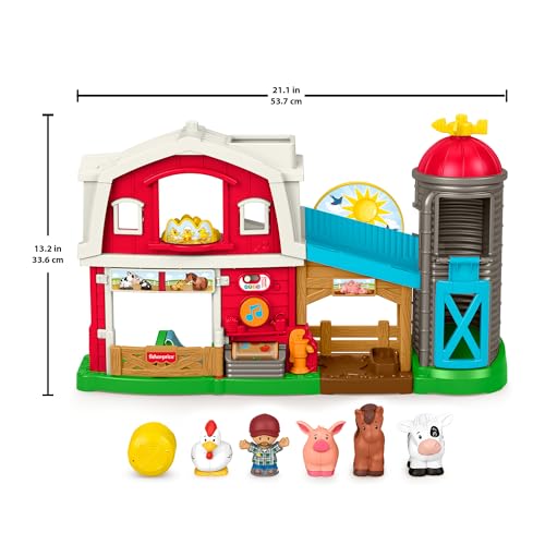 Thumbnail 4 de Fisher-Price Little People Caring Fun Animal Farm – Multilanguage