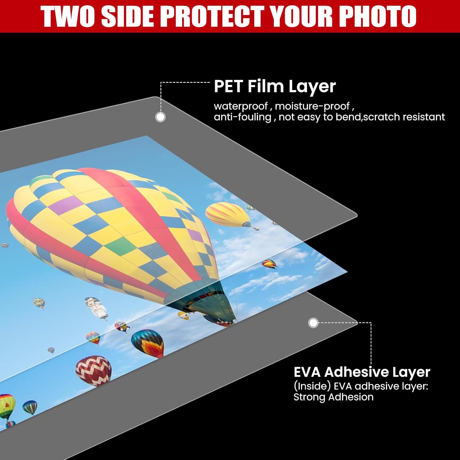 Thumbnail 4 de CAREGY 300 Laminating Sheets 5 mil 📄