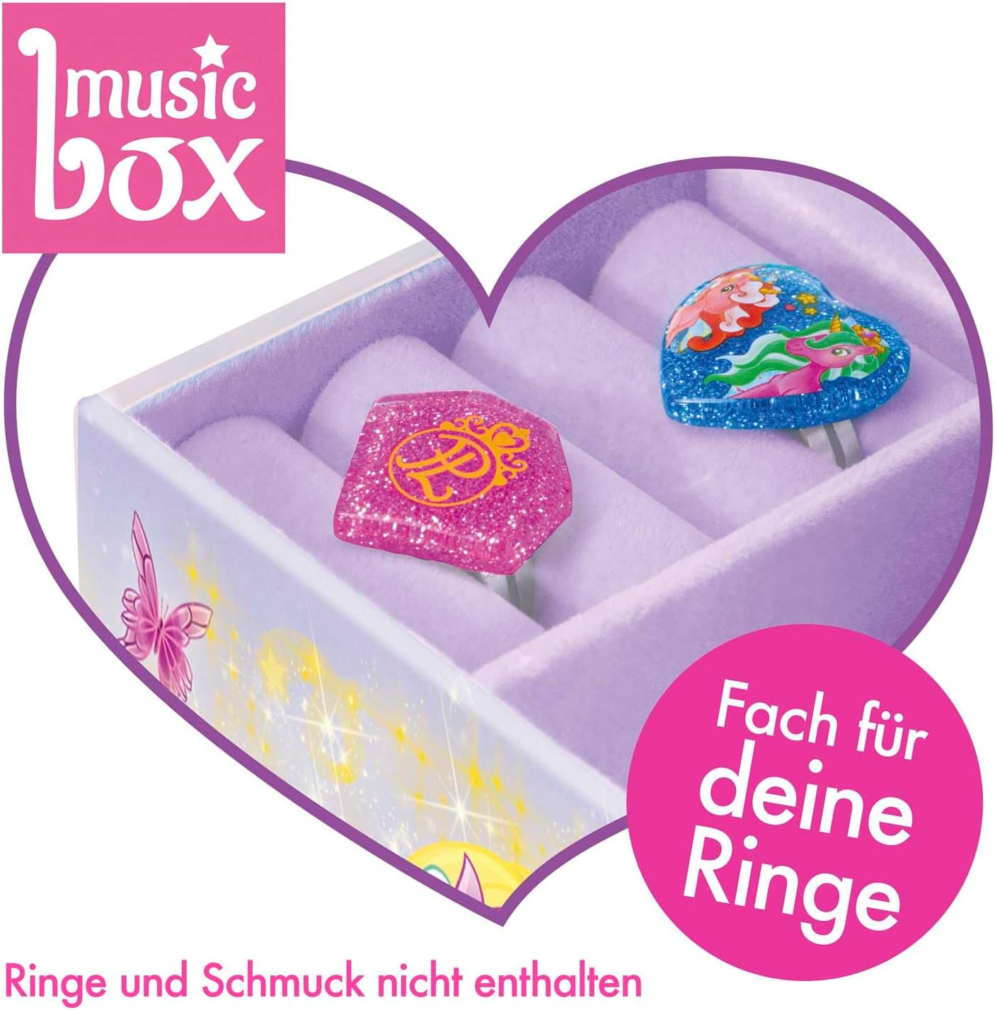 Thumbnail 3 de CRAZE Music Box Fairy – rotating fairy music box & jewellery organiser for girls