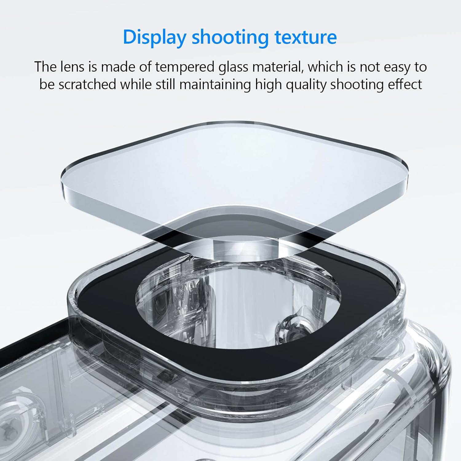 Thumbnail 2 de 60m/196ft Waterproof Case for DJI Osmo Action 6 – Deep-Dive Underwater Housing