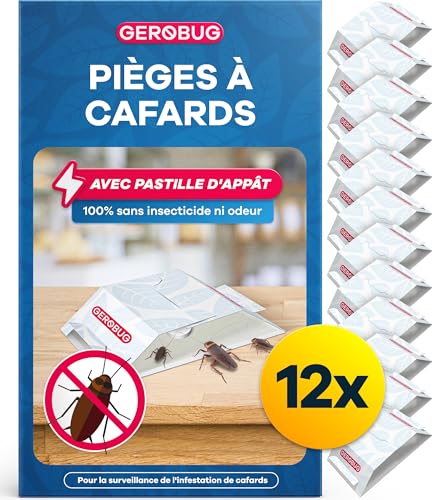 Detalle de Gerobug pièges à cafards, lot de 12