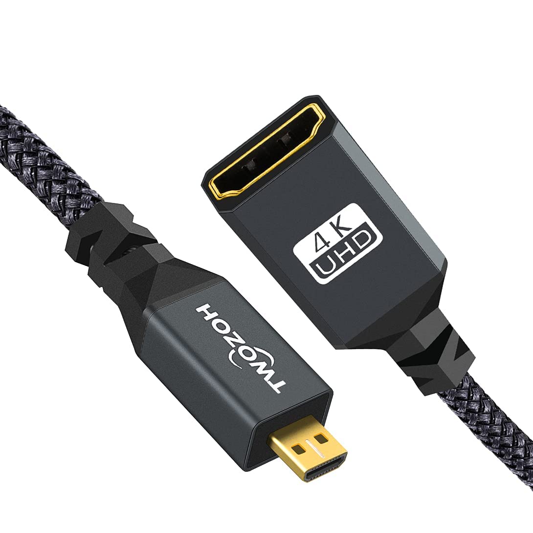 Thumbnail 6 de Twozoh Micro HDMI auf HDMI Kabel