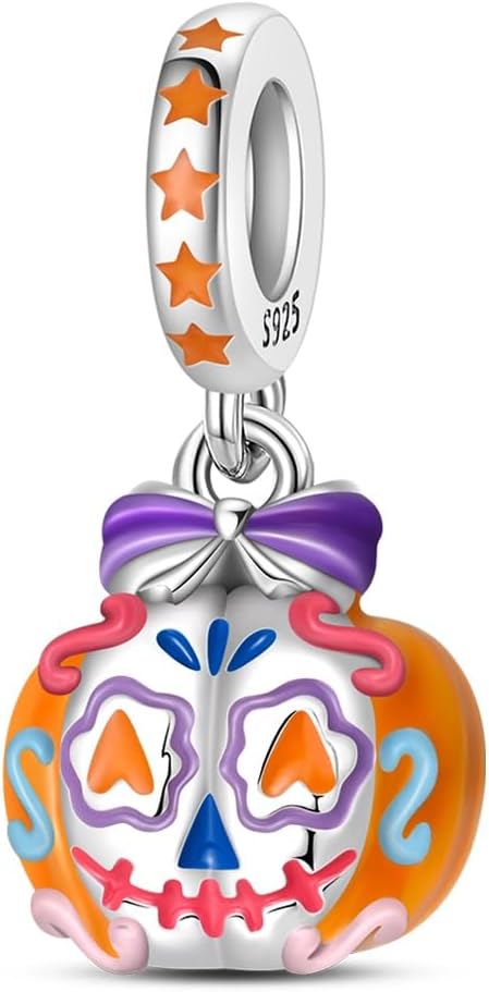Thumbnail 6 de TINSLO Charm Anhänger aus 925er Sterling Silber mit Zirkonia – kompatibel mit europäischen Armband- & Ketten-Charm-Systemen