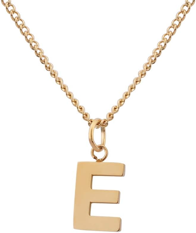 Detalle de GD GOOD.designs Est. 2015 Collana con lettere in oro 18k: personalizza il tuo stile