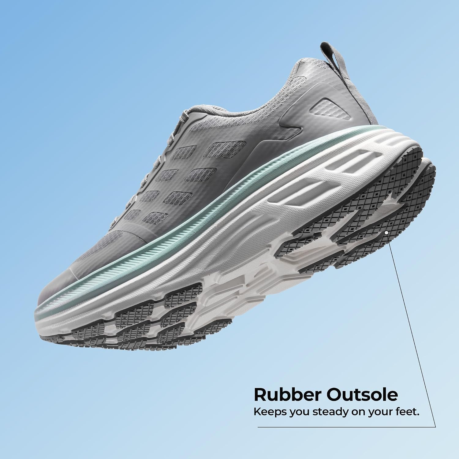Thumbnail 4 de NORTIV 8 Women's Walking Shoes: Cushioned, Comfortable, Breathable Sneakers