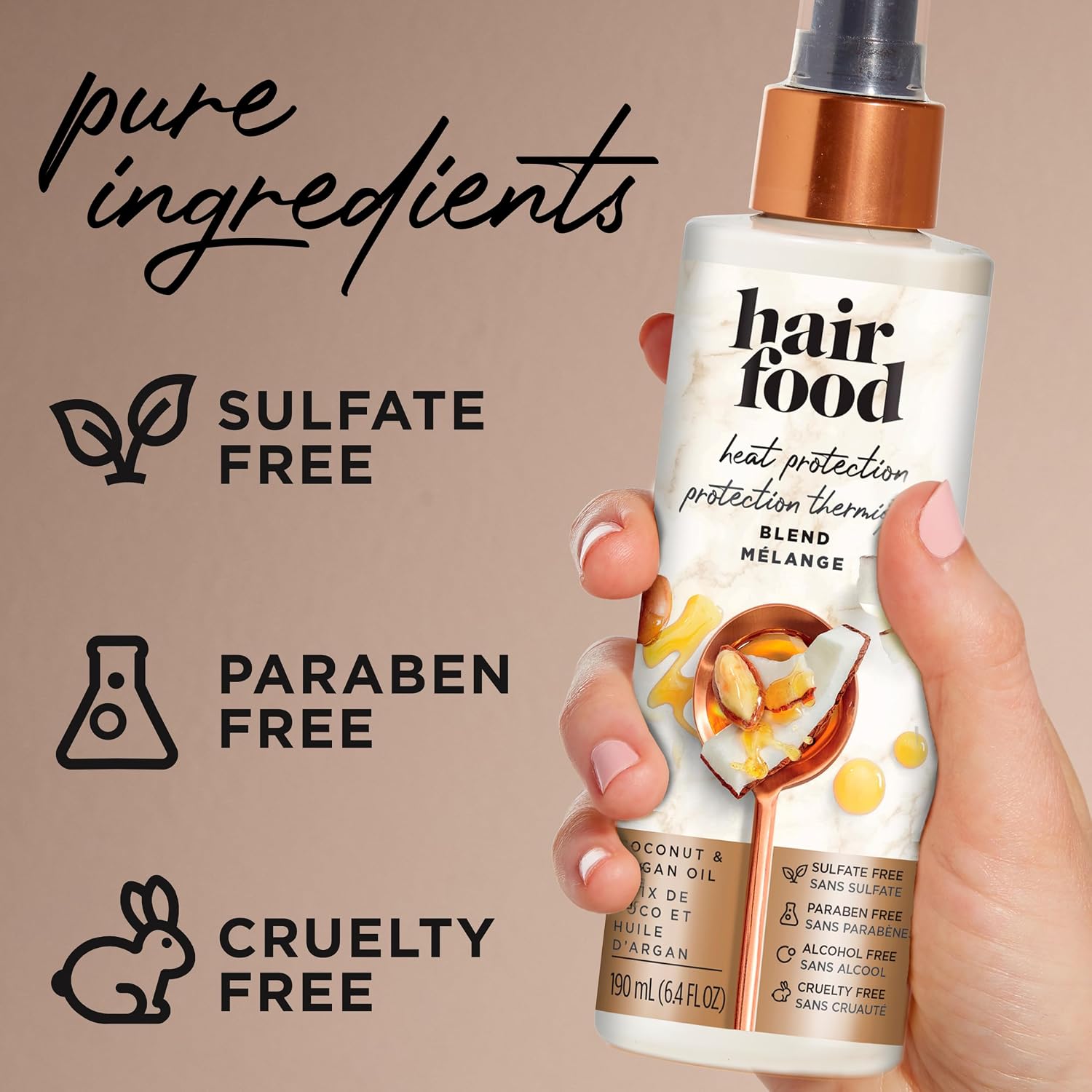 Thumbnail 5 de Hair Food Coconut & Argan Leave-In Spray ⚡