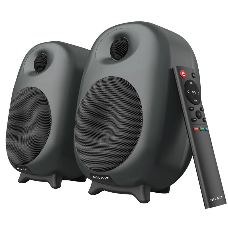 Detalle de Nilait ACUSTIQ Altavoces Bluetooth 60 W negros 🔊