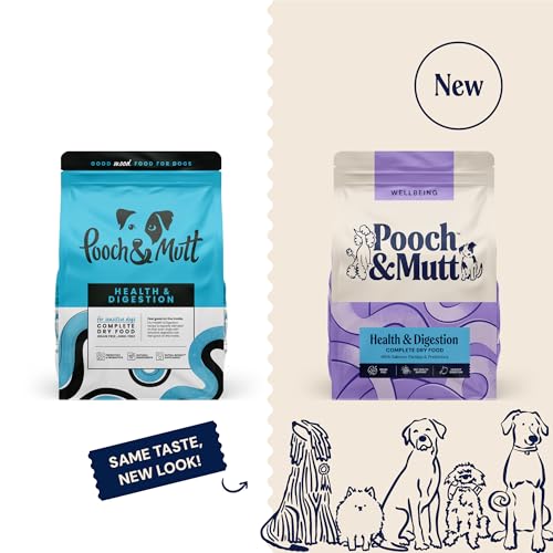 Thumbnail 1 de Pooch & Mutt Health & Digestion Complete Dry Dog Food (Grain Free) – Salmon & Sweet Potato, 2kg
