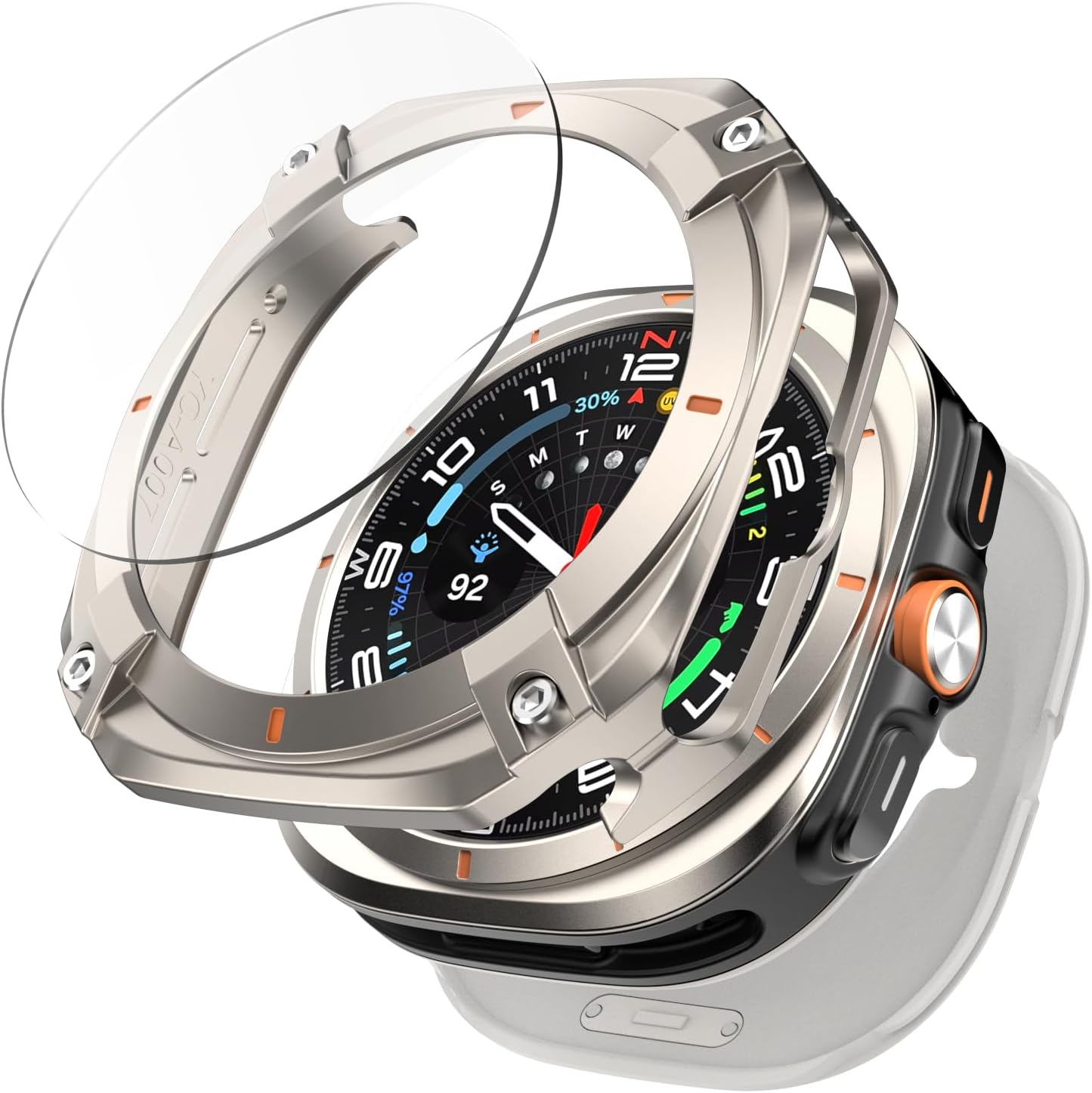 Imagen de MoKo Galaxy Watch Ultra 47mm 3 in 1 Case en OfertitasTOP