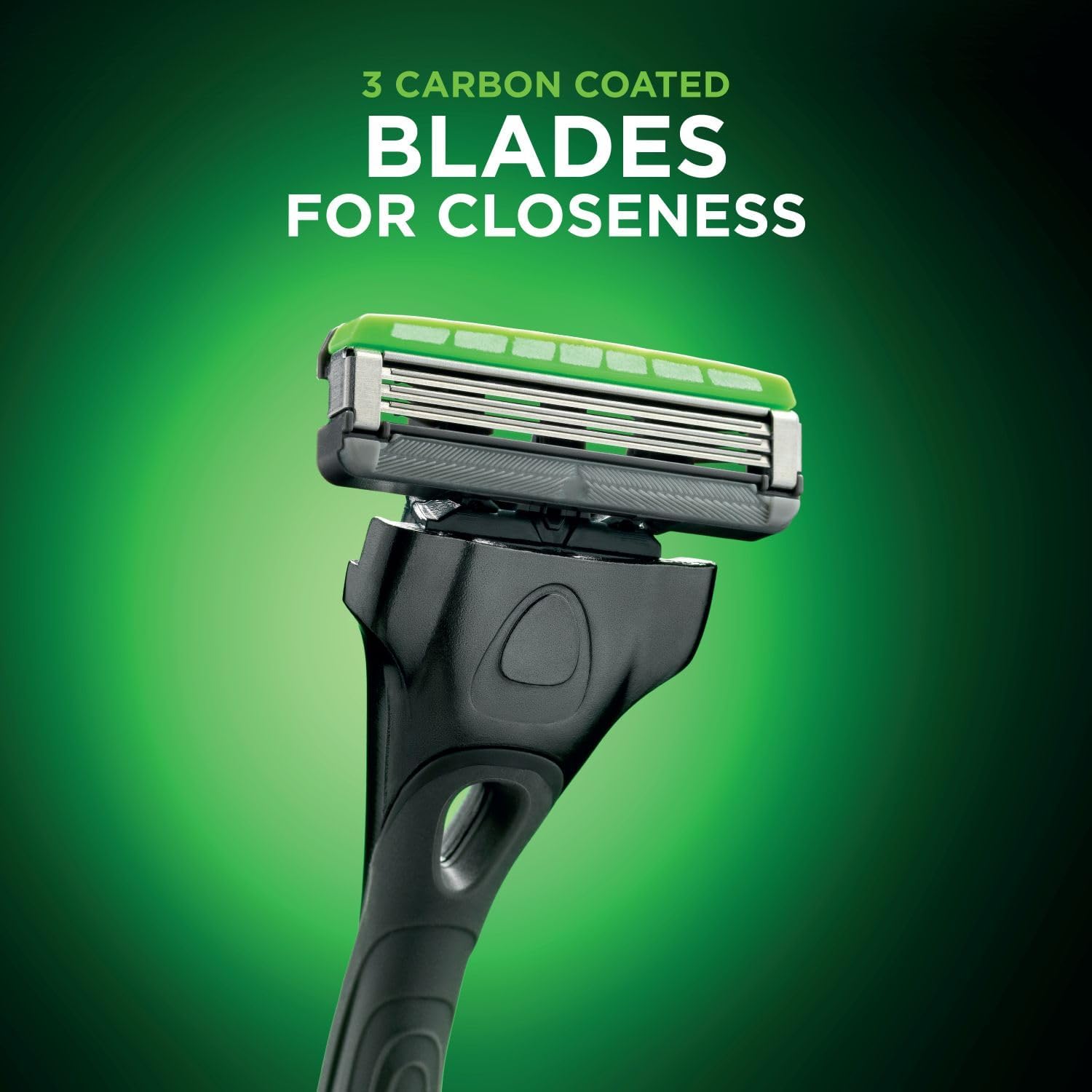 Thumbnail 6 de Wilkinson Sword Hydro 3 Razor for Men with Carbon-Coated Blades, Hydrating Gel & Skin Guards – 5 Refills