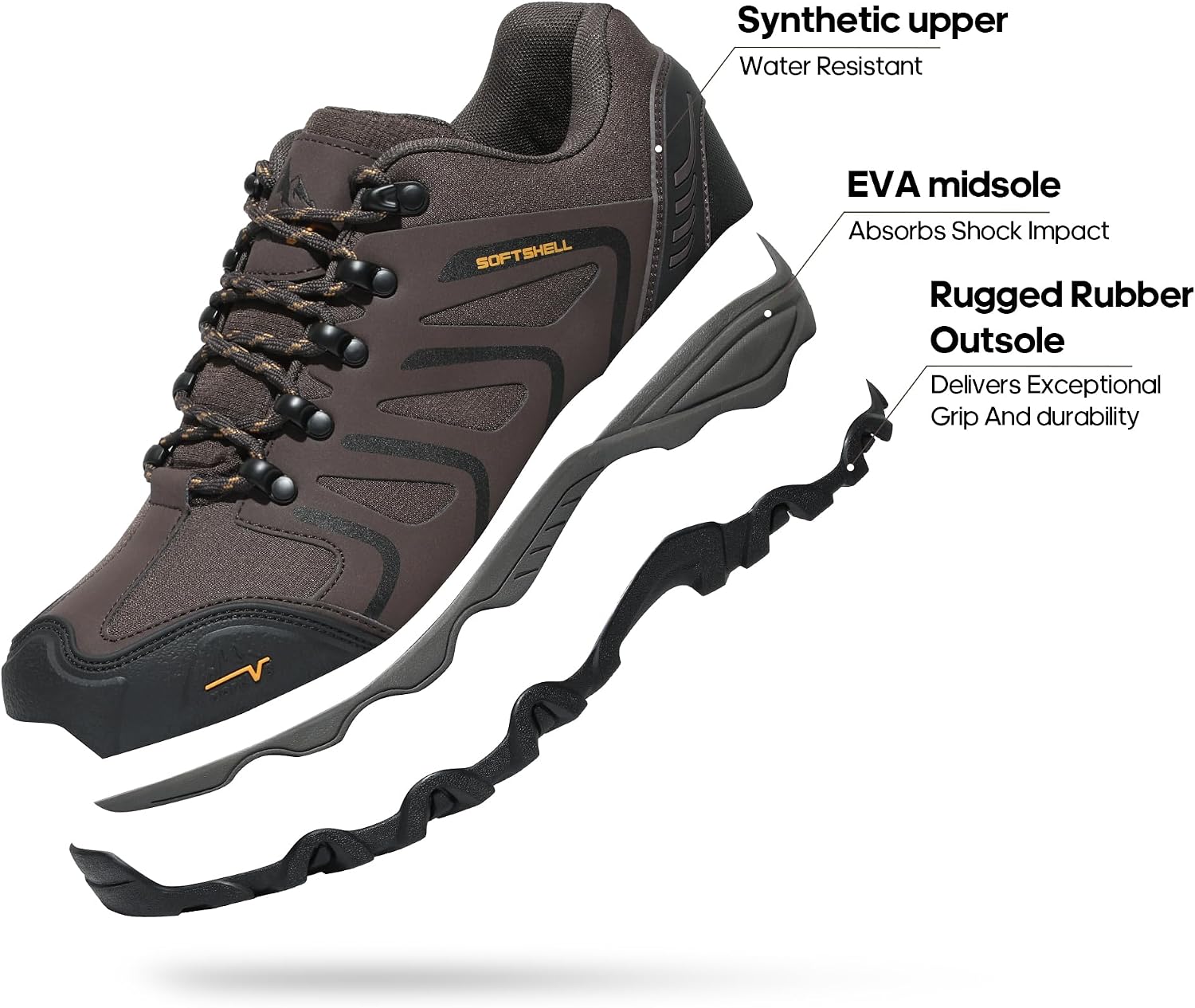 Thumbnail 4 de NORTIV 8 Zapatos de Senderismo Impermeables