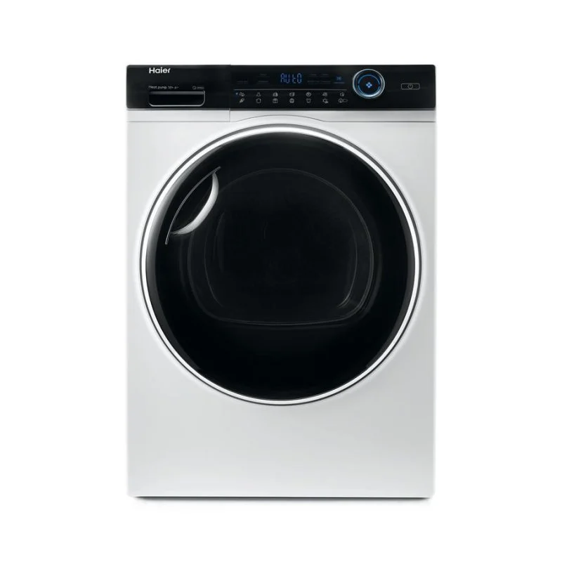 Detalle de Haier HD100-A2979N: Secadora bomba de calor de 10 kg, sensor de humedad y vapor – eficiencia real para hogar y negocio