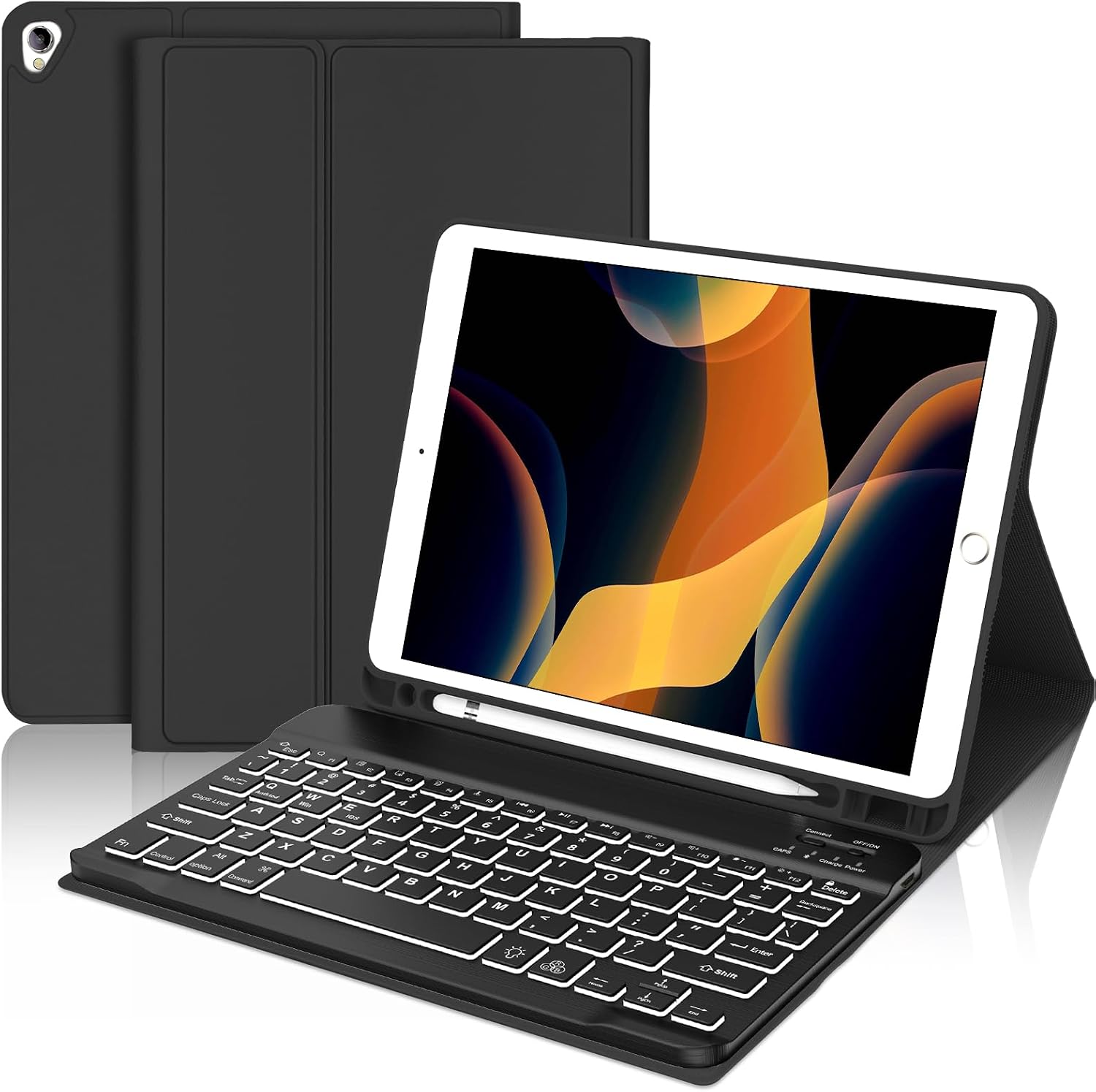 Detalle de D DINGRICH Keyboard Case for iPad 10.2"