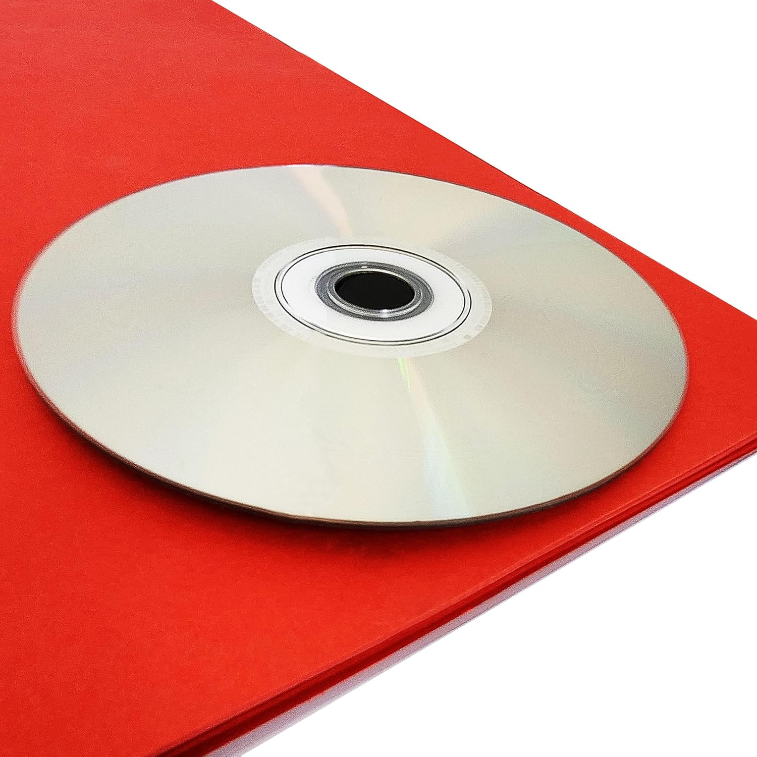 Detalle de Clips CD adhésifs noirs en plastique – support universal pour CD, DVD et Blu-ray, lot de 50
