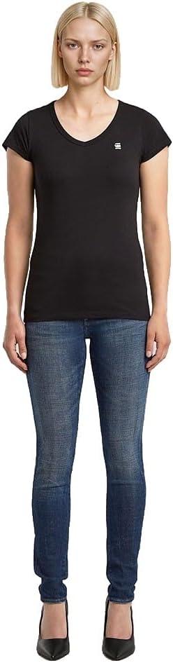 Detalle 2 de G-Star Damen 3301 Skinny Jeans – klassische 5-Taschen-Jeans mit High-Waist-Schnitt