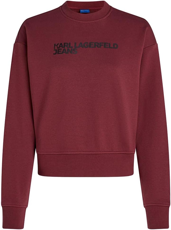 Detalle de Karl Lagerfeld Jeans Donna Regular Essential Logo Sweatshirt