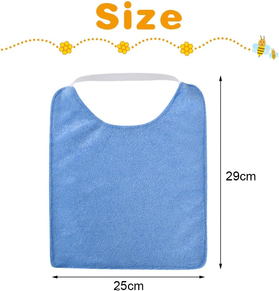 Detalle 2 de Vicloon Baby Lätzchen Frottee 5er Pack wasserdicht