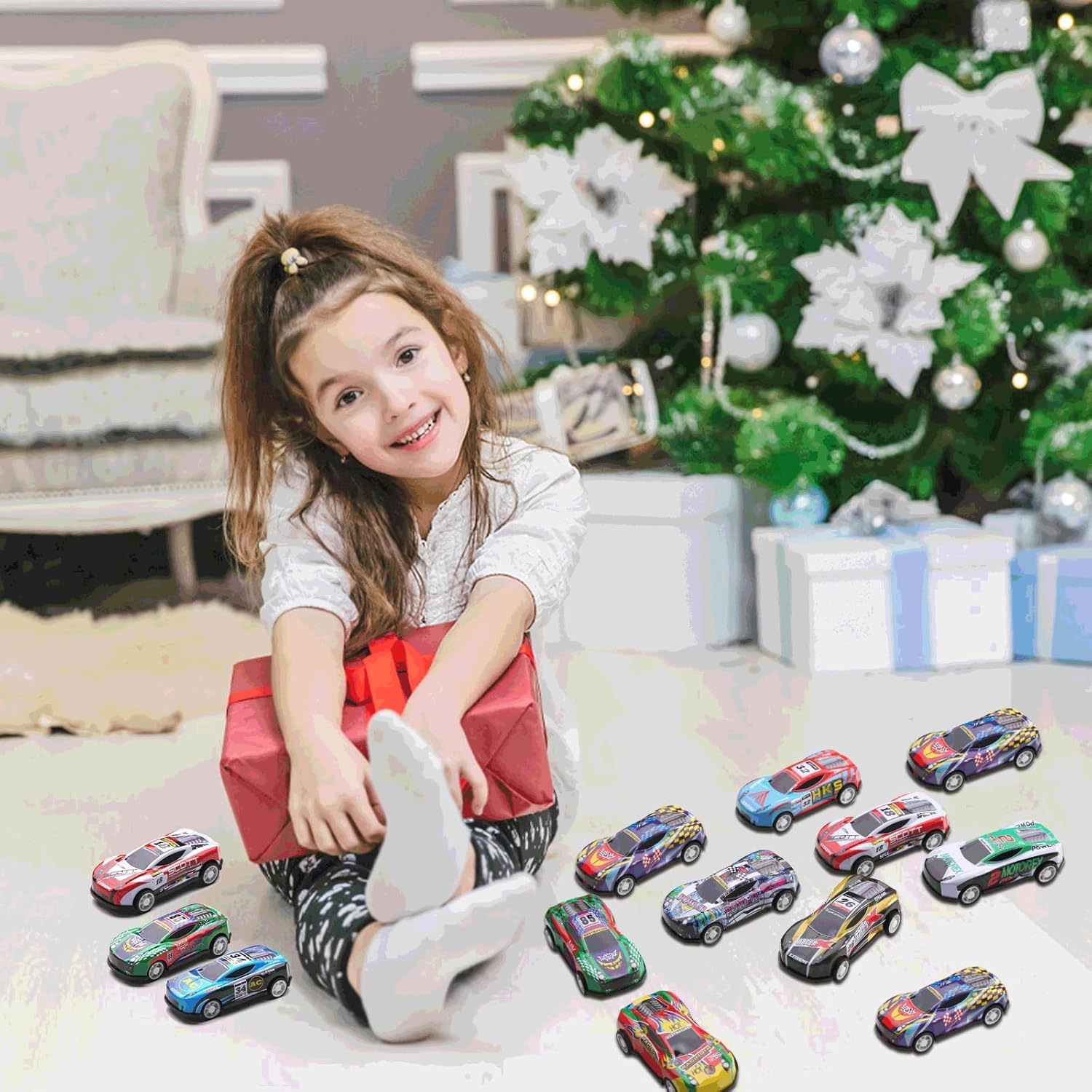 Thumbnail 3 de iFunLong pull back cars 30 pack for kids