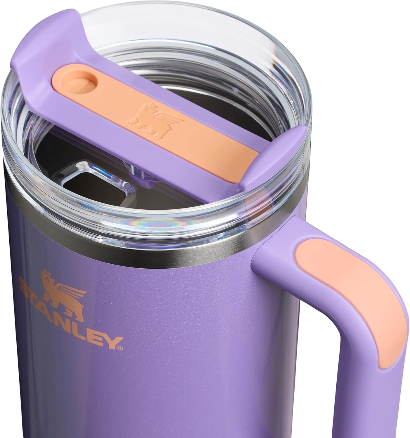 Thumbnail 6 de Stanley Quencher H2.0 Flowstate Tumbler 1.2L (Periwinkle Shimmer) – insulated metal water bottle with straw