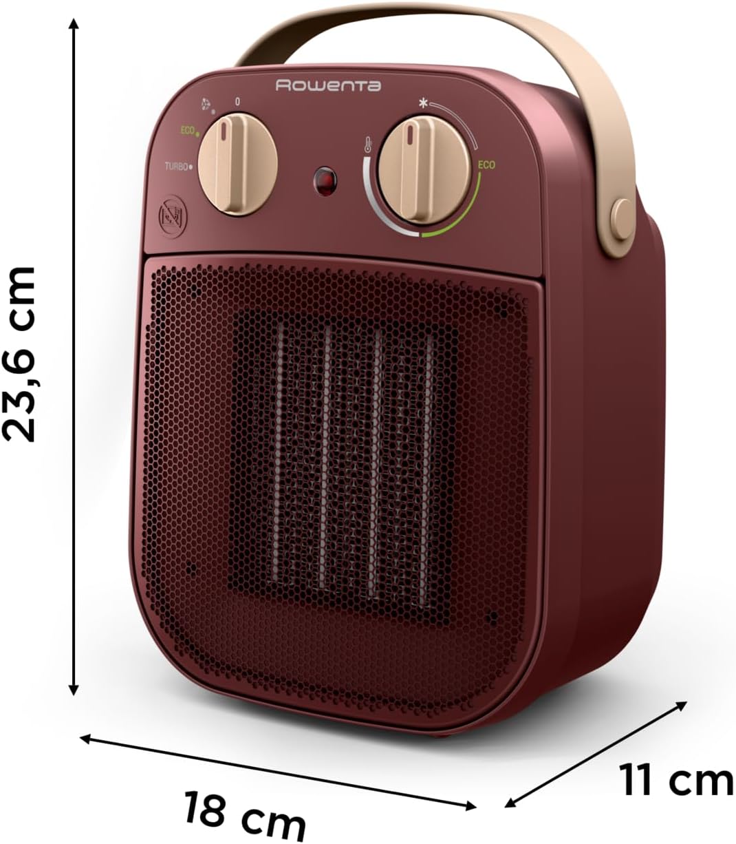 Thumbnail 6 de Rowenta My Nomad SO8231F0 keramische kachel, 900–1800 W met ECO- en turbostand