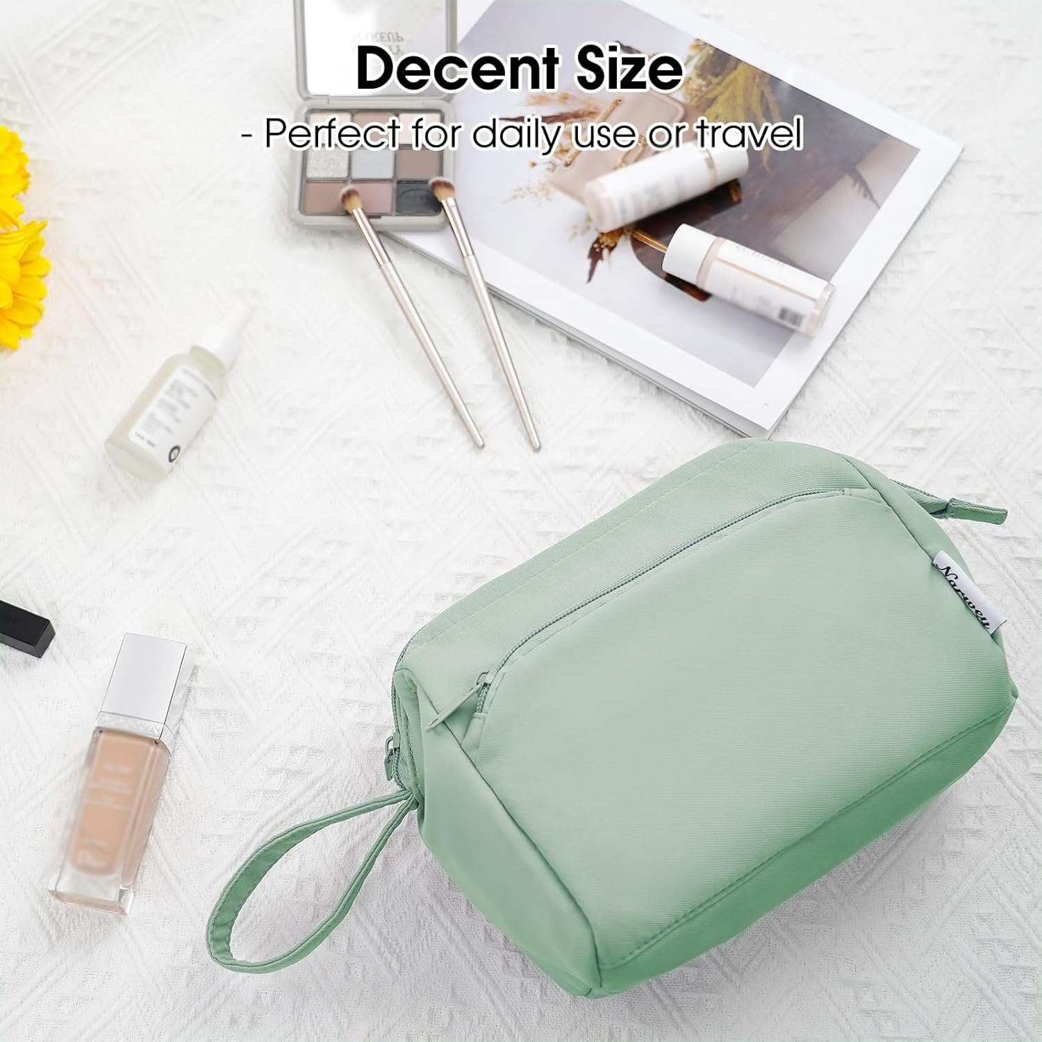 Detalle 2 de Narwey Large Makeup Bag