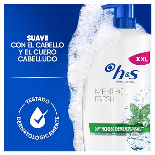 Thumbnail 4 de H&S Menthol Fresh Champú Anticaspa 2x1000ml con Dispensador: protección diaria para todo tipo de pelo