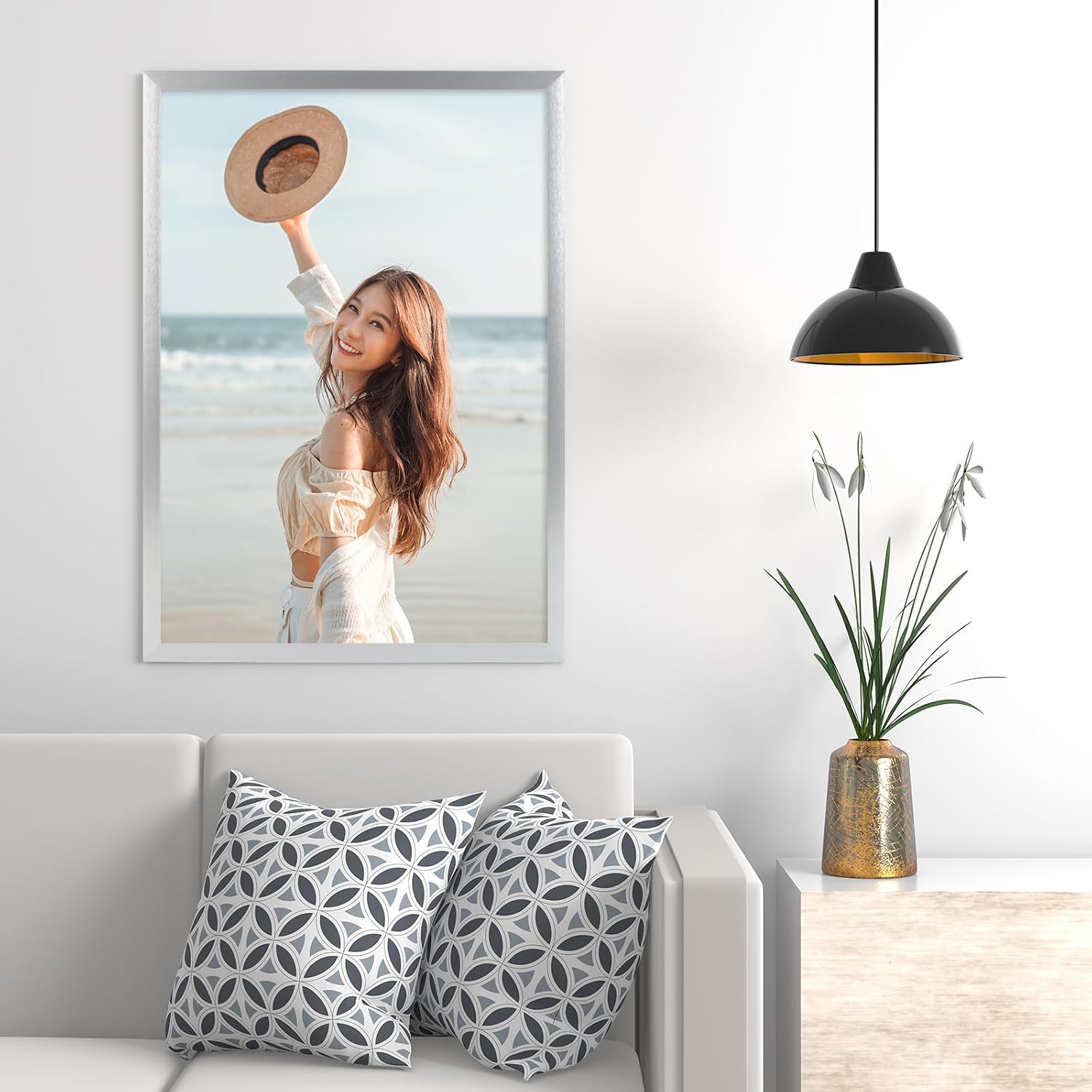 Thumbnail 4 de kollyseek Bilderrahmen 50x70cm Golden
