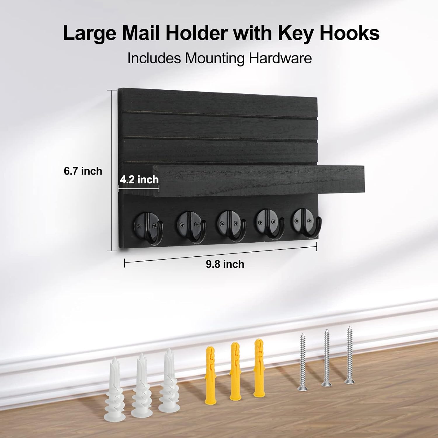 Thumbnail 6 de Lwenki Key Holder 9.8"W 🏠