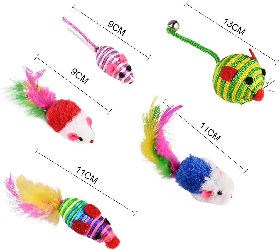 Detalle de GOLDGE Juguetes para Gatos 16 piezas