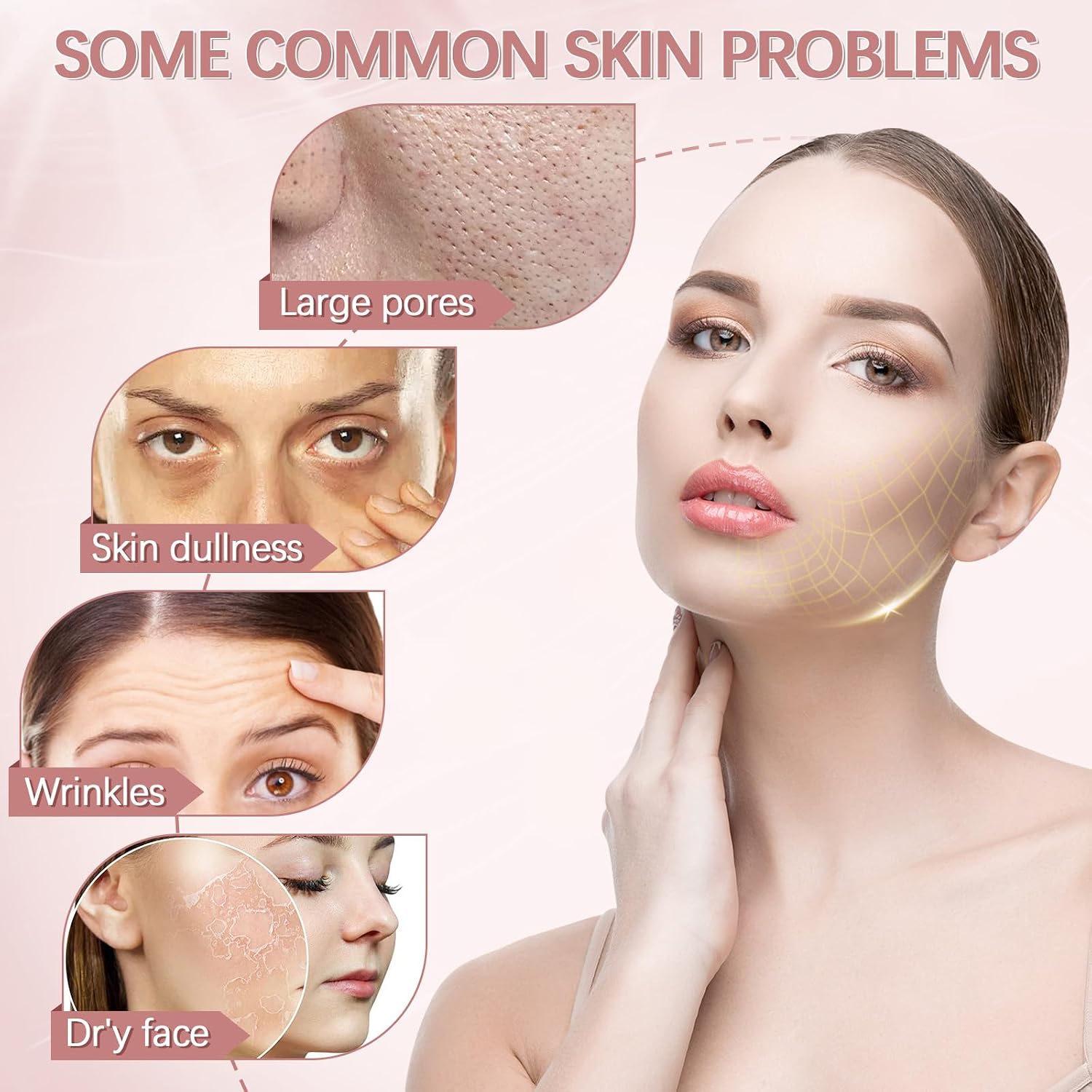 Detalle de Collagen Mask 5 pezzi Maschera collagene viso