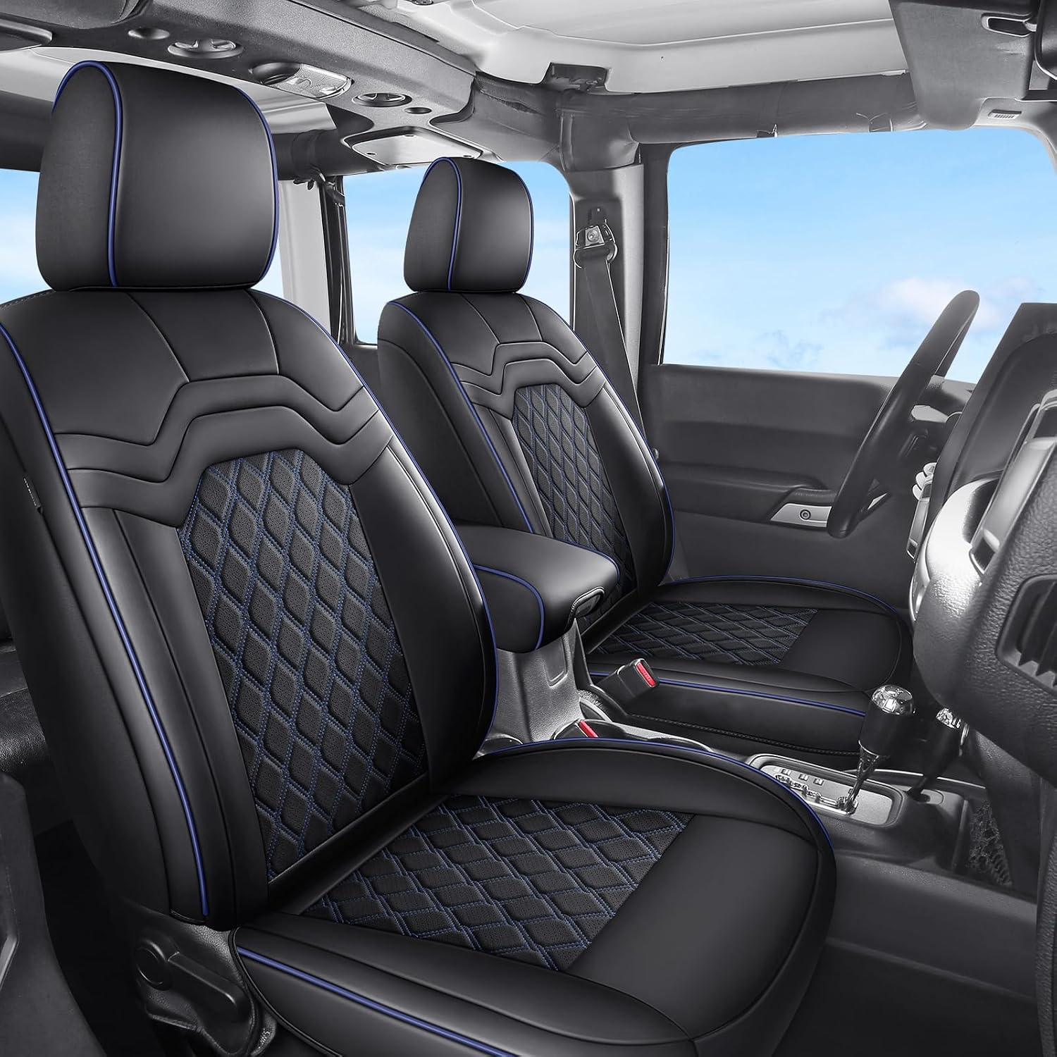 Detalle de Huidasource Seat Covers Nappa Leather
