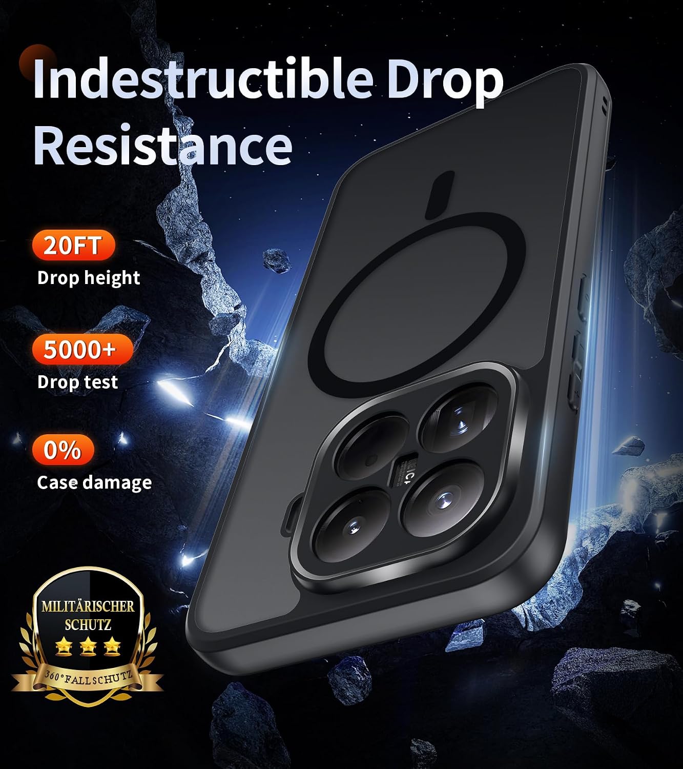 Detalle 2 de Opkiegrn Funda Xiaomi 15T Pro Magnética 9H
