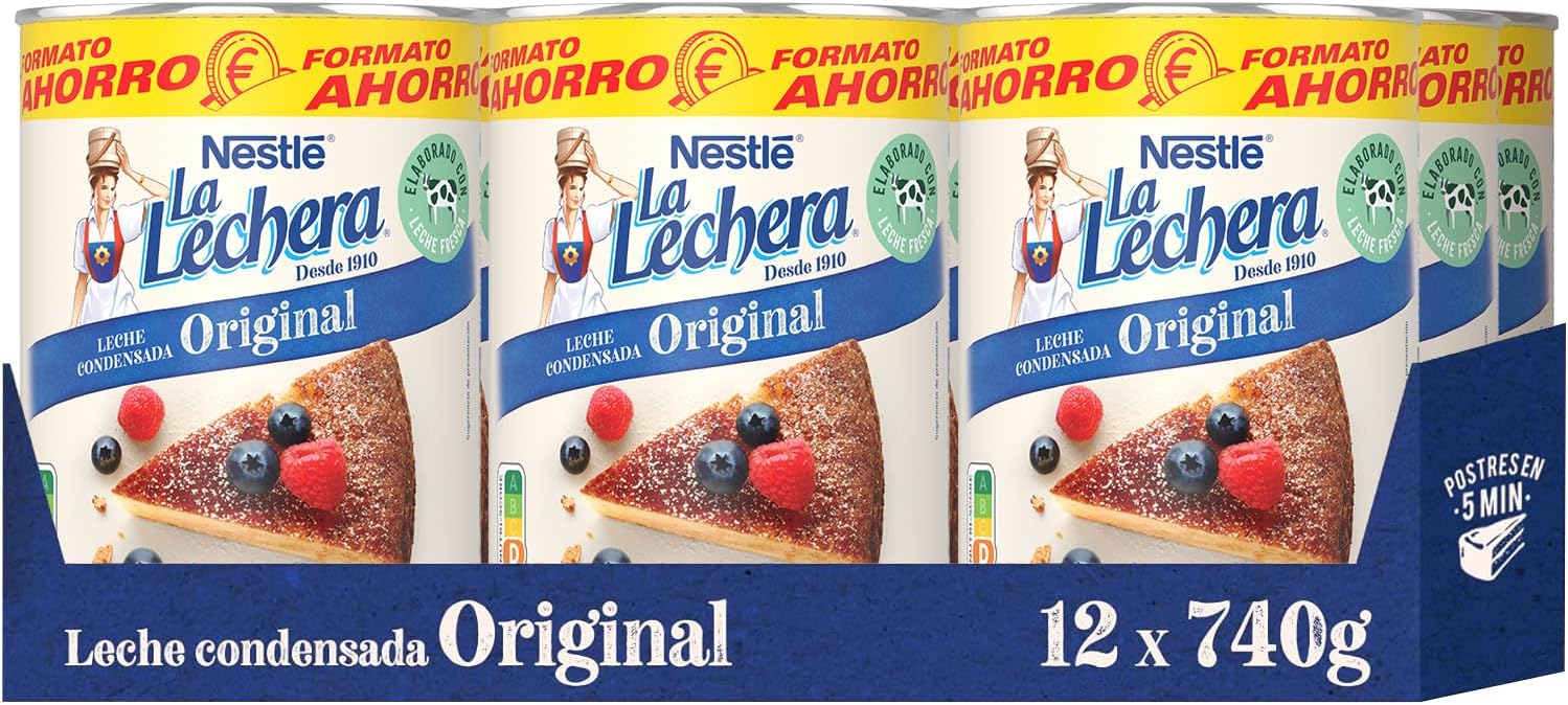 Thumbnail 8 de Nestlé La Lechera Leche Condensada Entera 740g x12🥛