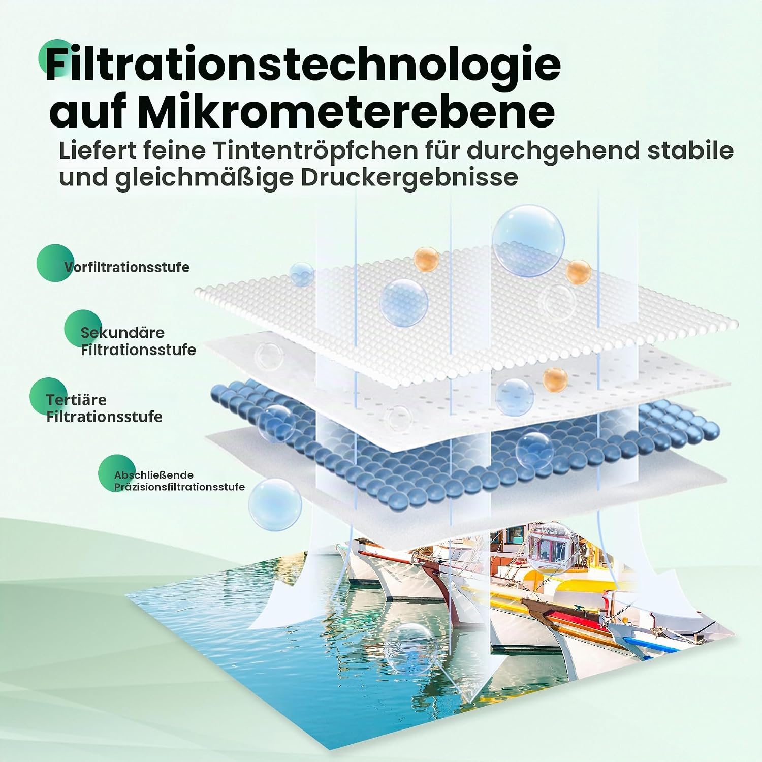 Detalle de 62XL Schwarz und Farbe – Kompatible HP 62 XL Druckerpatronen im Multipack