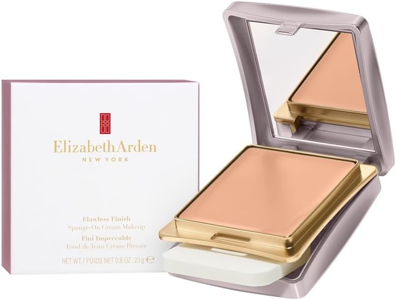 Imagen de Elizabeth Arden Flawless Finish Sponge-On Cream Makeup – Fond de Teint Compact Haute Couvrance en OfertitasTOP