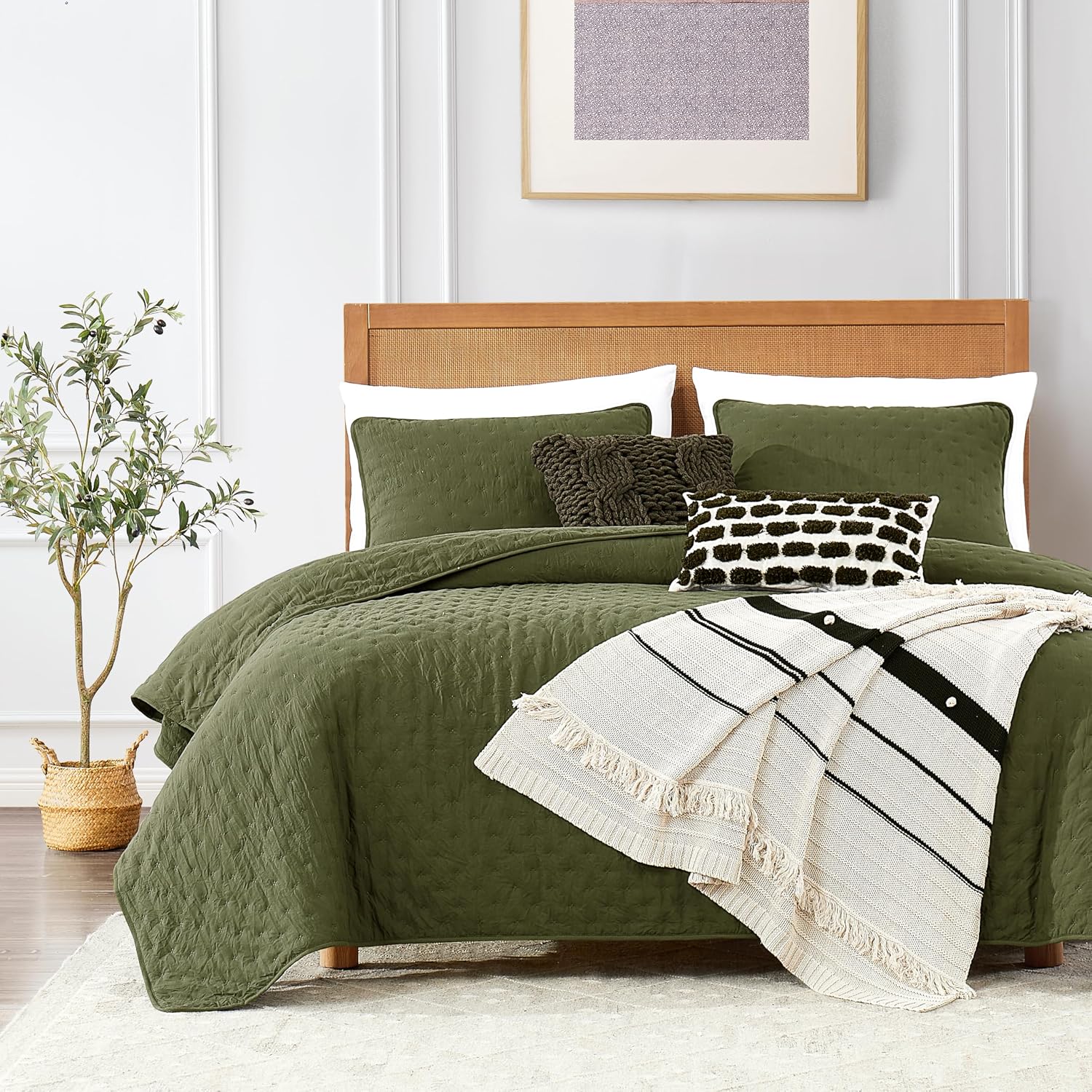 Detalle de ROARINGWILD Twin Quilt Set, 68 x 90 Inches