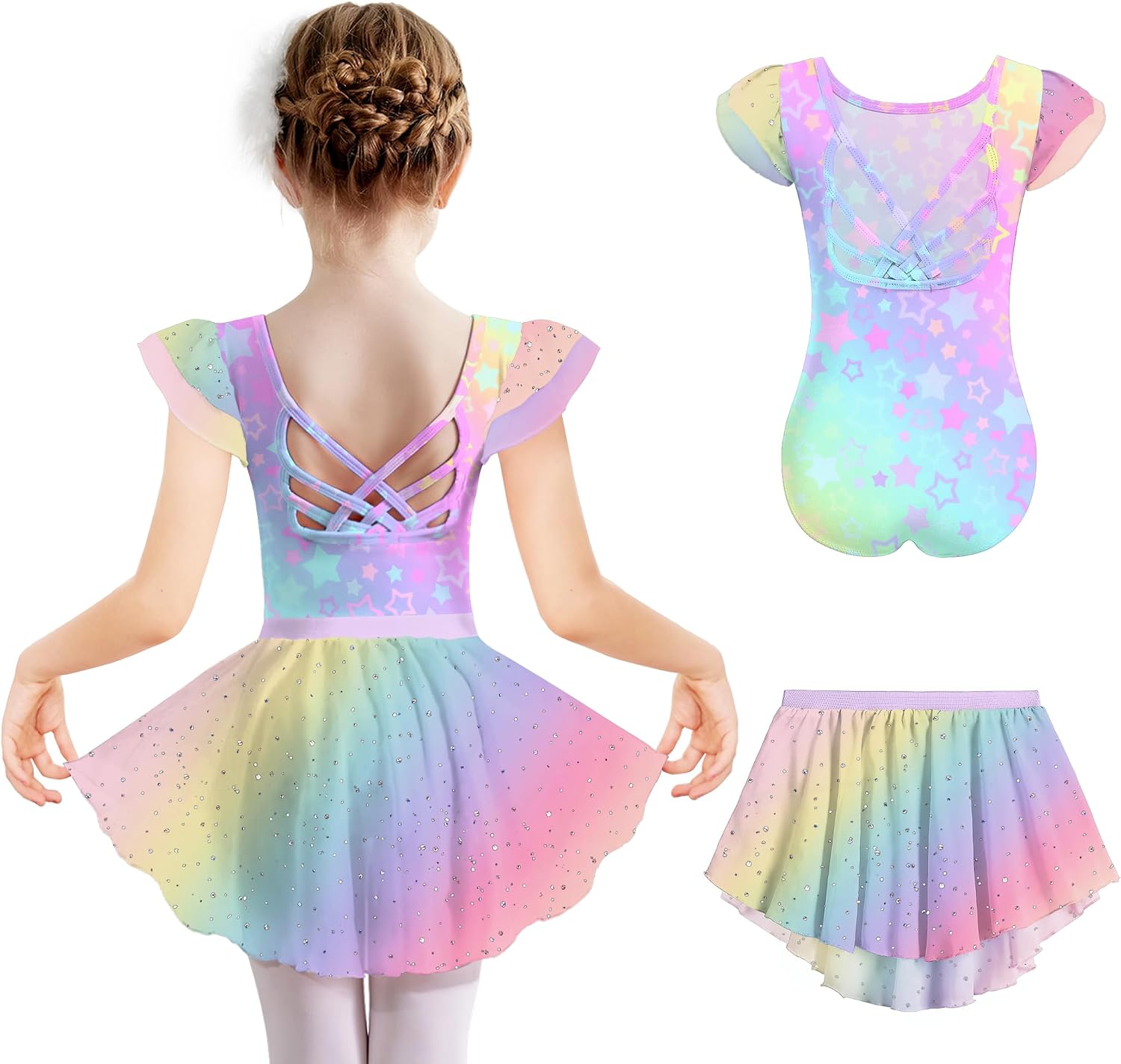 Thumbnail 5 de Robe de danse enfant coton 2 pièces 2-9 ans