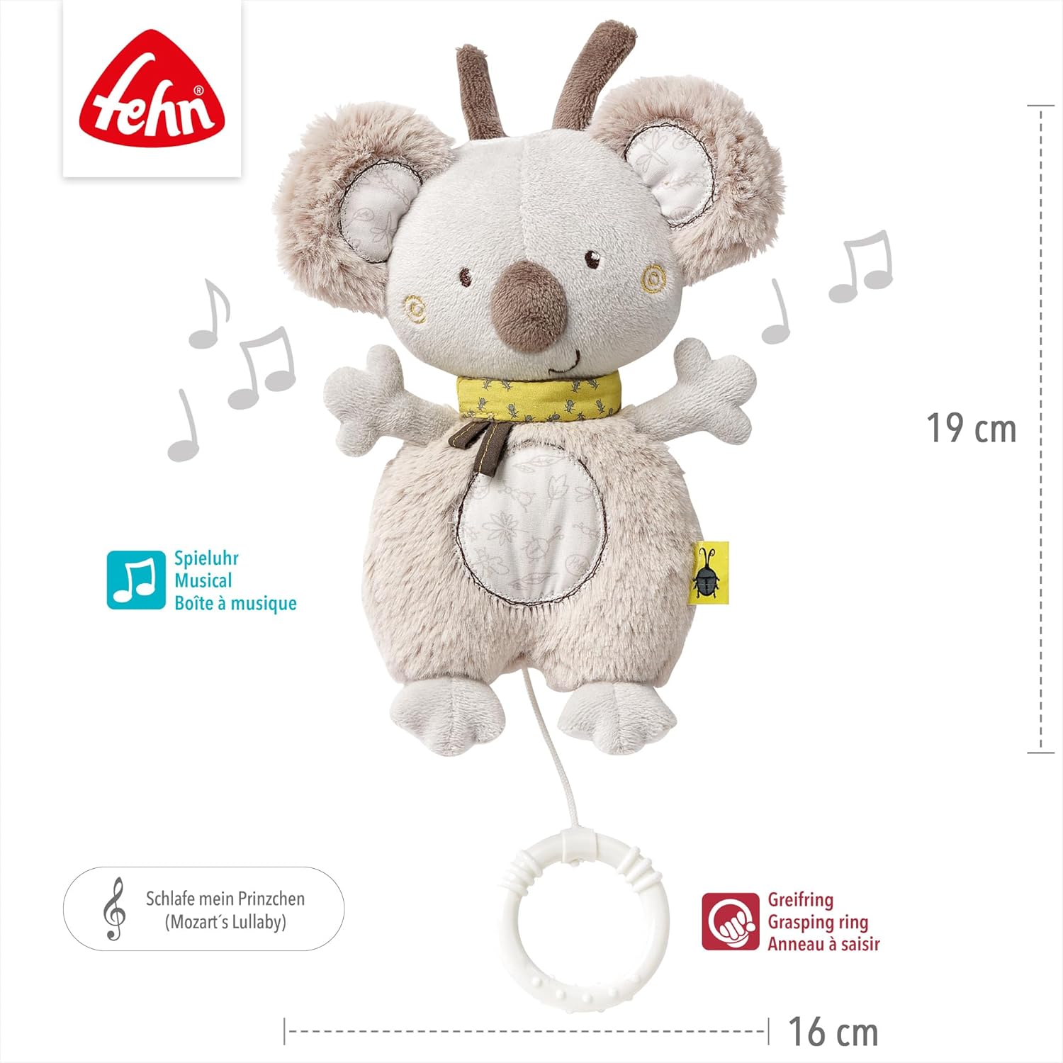Detalle de Fehn boîte à musique koala — Doudou et aide au sommeil pour bébé et jeune enfant