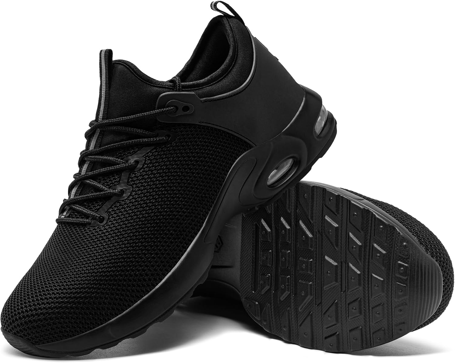 Detalle 2 de LARNMERN Waterproof Safety Trainers with Steel Toe Cap – Cushioned Slip-On Work Shoes