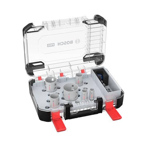Bosch 9x Set sierra corona PRO Multi Material Ø 20–64mm