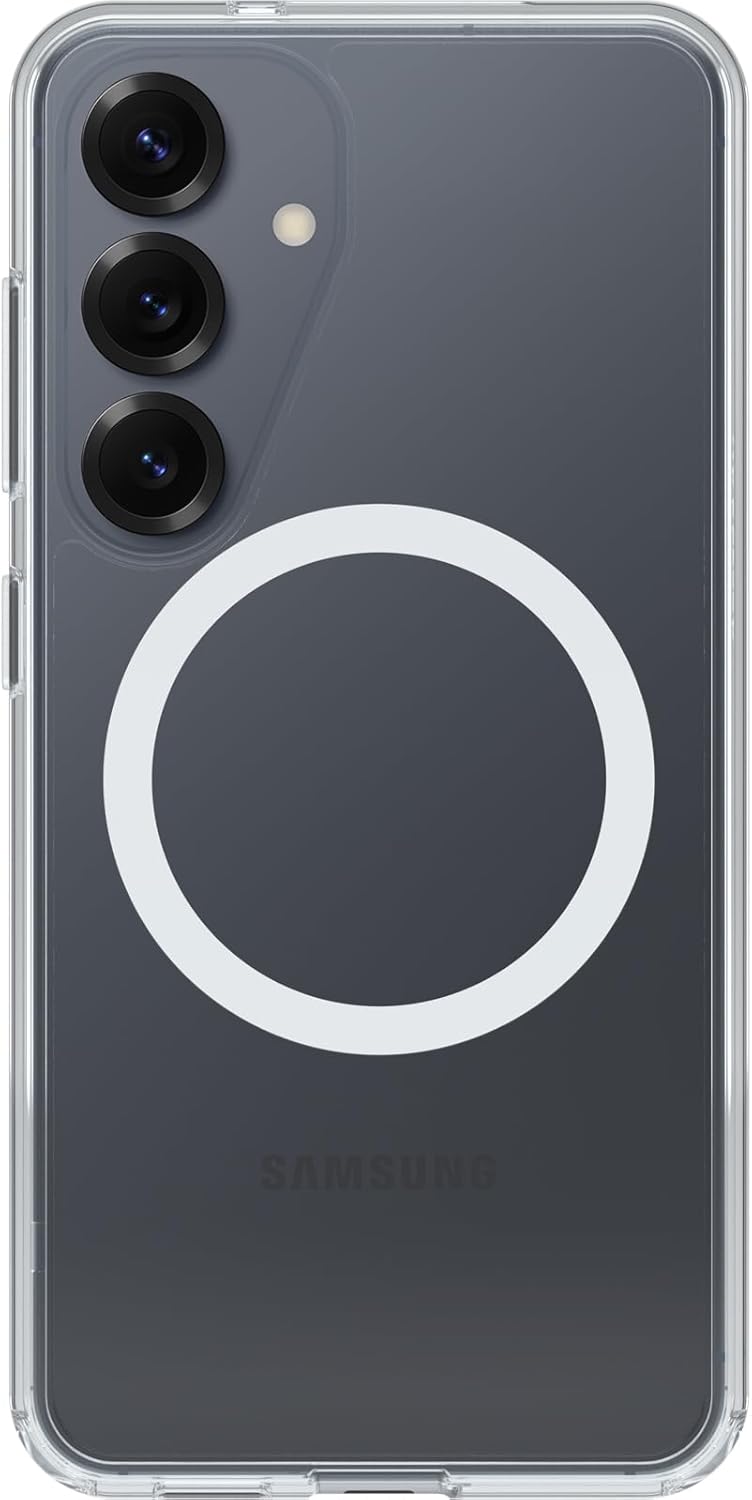 Thumbnail 1 de OtterBox Symmetry Series Clear Case with Magnets for Samsung Galaxy S25 (clear, shockproof)