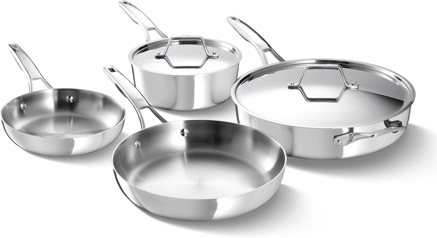 Detalle 1 de Calphalon stainless steel cookware set 5-ply